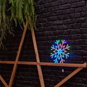 фигура светодиодная  3.6W RGB Снежинка UL-00007250 ULD-H4040-048-DTA RGB IP20 SNOWFLAKE