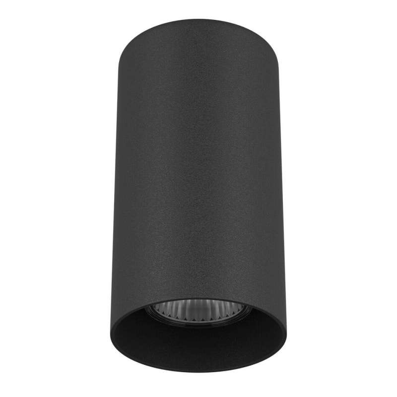 Накладной светильник Lightstar без лампы 216487 RULLO HP16  GU10 цилиндр черный