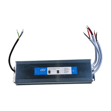 Блок питания (AC-DC) 12V 300W ELF-12300С-HY герм IP67 металл