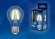 светодиодная лампа шар  A60 Белый теплый  8W LED-A60-8W/WW/E27/CL PLS02WH SKY