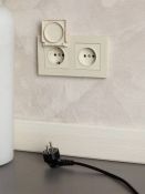 Рамка пластик 2 поста IEK BRITE BR-M22-51-K10 РУ-2-Бр бежевый рифленый