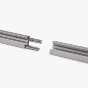 алюминиевый профиль KLUS PDS45-KUB-2000 ANOD 021646