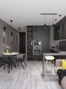 Трековый светильник однофазный IEK LIGHTING без лампы 4116 LT-USB0-4116-GU10-1-K02 на шинопровод черный