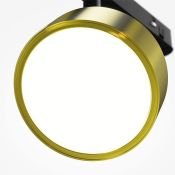 Трековый светильник 18W Белый-MIX Радо/Rado Led Exility 120deg TR040-4-18W3K-DS-BBS Dim Smart IP20 на магнитный шинопровод латунь