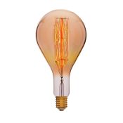 лампа ретро накаливания Vintage форма груша 95W 054-119 PS160 F2 CLEAR/E40 диммируемая лампа ретро накаливания Vintage форма груша 95W 054-119 PS160 F2 CLEAR/E40 диммируемая