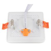 Встраиваемый светильник   9W Белый теплый DENKIRS DK4602-WW 220V IP20 квадратный белый