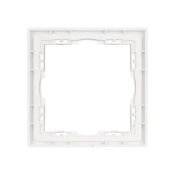 Рамка пластик 1 пост Arlight FRM-NOBE-SFPL-1-WH 054211 белый