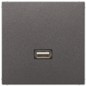 Розетка JUNG USB одинарная MAAL1122AN антрацит