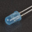 светодиод выводной 5мм Синий мигающий 003134 ARL-5013UBD-B