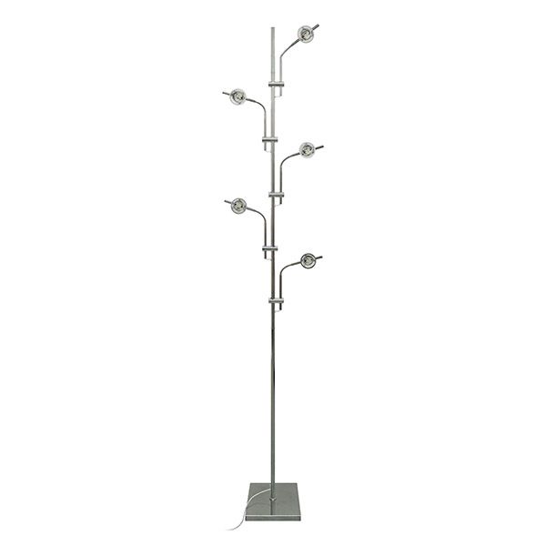 Торшер 10W Белый теплый UL-00012154 ULM-T640 5x2W-3000K CHROME MULTICOLOR