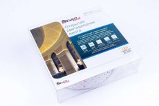 Светодиодная лента Белый дневной 2835 24V 25W/m  280Led/метр 00-00003246 DSG 2835 DW 280L-V24-IP33 (2.5м) LUX
