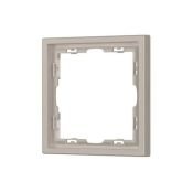 Рамка пластик 1 пост Arlight FRM-NOBE-SFPL-1-CA 059454 кашемир