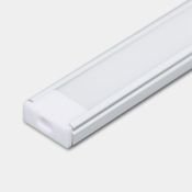 комплект профиля с экраном SF-1506-WH П-образный накладной 00047184 белый