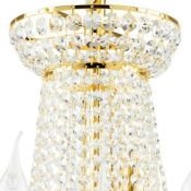 Люстра подвесная Osgona без лампы 700162 CLASSIC 16х60W E14 золото/прозрачный