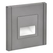 подсветка светильник Белый дневной 3W FP557 сталь FP-FL20-K46 FORTE&PIANO IEK встраиваемый в подрозетник