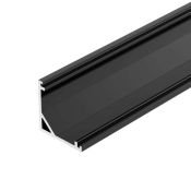алюминиевый профиль S-LUX SL-KANT-H16-2000 BLACK 037116