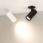 Встраиваемый светильник   9W Белый теплый 034146 LGD-LUMOS-R55-9W  25deg 220V IP20 поворотный цилиндр белый