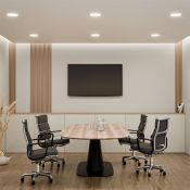 Встраиваемый светильник-панель   6W Белый-MIX 06-160 3 CCT IP44 круглый белый