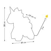 фигура светодиодная РАДУЖНЫЙ ЕДИНОРОГ UL-00011053 ULD-R503 USB-RGB UNICORN
