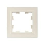 Рамка пластик 1 пост IEK BRITE BR-M12-K36 РУ-1-БрЖ жемчуг