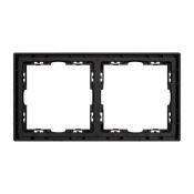 Рамка пластик 2 поста Arlight FRM-NOBE-SFPL-2-GR 054218(1) серый