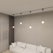 Трековый светильник однофазный   5W Белый-MIX SMART MOON DK8052-BK IP20 на шинопровод управляемый черный