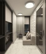 Накладной светильник  50W Белый -MIX DENKIRS CANY DK6516-WH 230V с ПДУ круглый белый