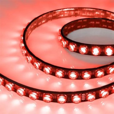 Светодиодная лента RGB 3030 24V 21W/m 42Led/метр 050117 FLT-PS-S42-23mm черная плата 15deg IP67