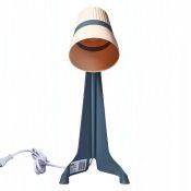 светильник настольный без лампы ULO-K22 D-E14-A BLACK-CREAM UL-00009543 черный/кремовый