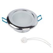 Точечный светильник Arno без лампы UL-00006041 DLS-A201 GU5.3 IP44 CHROME круглый встраиваемый