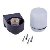 Накладной светильник без лампы UL-00013475 UWL-K03R 60W-E27 IP65 BLACK цилиндр черный