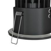 Встраиваемый светильник  12W Белый дневной DL034-L12W4K -D-B Зум/Zoom 60deg 230V IP65 круглый белый