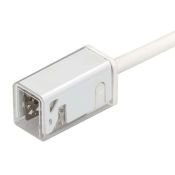 Коннектор питания ARL-MOONLIGHT-1712-CON-POWER-HR-WH горизонтальный 028051