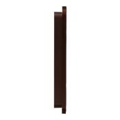 Рамка металлическая 2 поста IEK BRITE BR-M22-M-21-K30 РУ-2-1-Бр коричневая RE AL