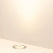 светильник    36W Белый теплый 061280 LTD-DAFNA-GROUND-R210 45deg 3000K цилиндр встраиваемый серебристый