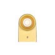 светильник  6W Белый дневной 035563 SP-SPICY-WALL-MINI-TWIN-S104x39 220V IP20 цилиндр накладной золотой