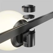Трековый светильник 5W Белый теплый TR229-1-5W3K-B Луна / Luna Flarity IP20 чёрный