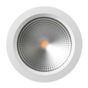Встраиваемый светильник  30W Белый теплый 021070  LTD-220WH-FROST-30W 220V IP44 круглый белый