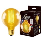 лампа ретро накаливания Vintage форма шар 60W UL-00000478 IL-V-G80-60/GOLDEN/E27 VW01 диммируемая