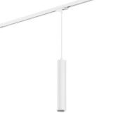 Трековый светильник однофазный  15W SOLID TUBE DK6210-WH под лампу GU10 IP20 на шинопровод белый