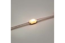 Светодиодный модуль герм. 1led Белый теплый 2835smd 12V квадратный с линзой ELF SOL+DOT