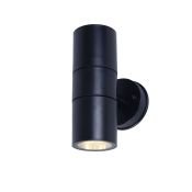 светильник Uniel без лампы UL-00011270 UUL-S22D-2x7W-GU10 IP65 BLACK цилиндр накладной черный