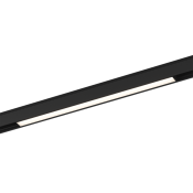 Магнитный трековый светильник 24W Белый дневной SY-601212-BL-24-NW 24deg 24V на магнитный шинопровод черный 00-00003584