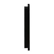 Рамка металлическая 3 поста IEK BRITE BR-M32-M-21-K02 РУ-3-1-Бр черный RE AL