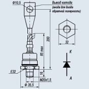 Диод 200A  1000V 2ДЛ161-200-10