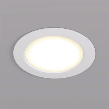 Встраиваемый светильник   7W Белый теплый DENKIRS SNARTUN DK3048-WH 220V IP20 круглый белый