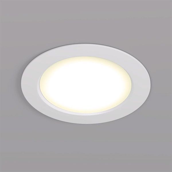 Встраиваемый светильник   7W Белый теплый DENKIRS SNARTUN DK3048-WH 220V IP20 круглый белый