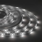 Светодиодная лента  Белый дневной 5050 12V  7.2W/m 30Led/метр герм (силикон) 00-150 Стандарт IP65