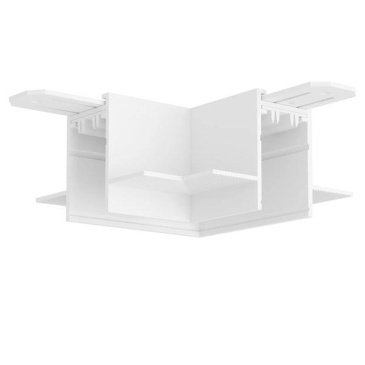 Соединитель для однофазного шинопровода SMART HIDE TR2112-WH встраиваемый угловой белый