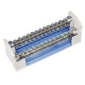 Шины на DIN-рейку в корпусе (кросс-модуль) ШНК 2х15 L+PEN YND10-2-15-125 IEK